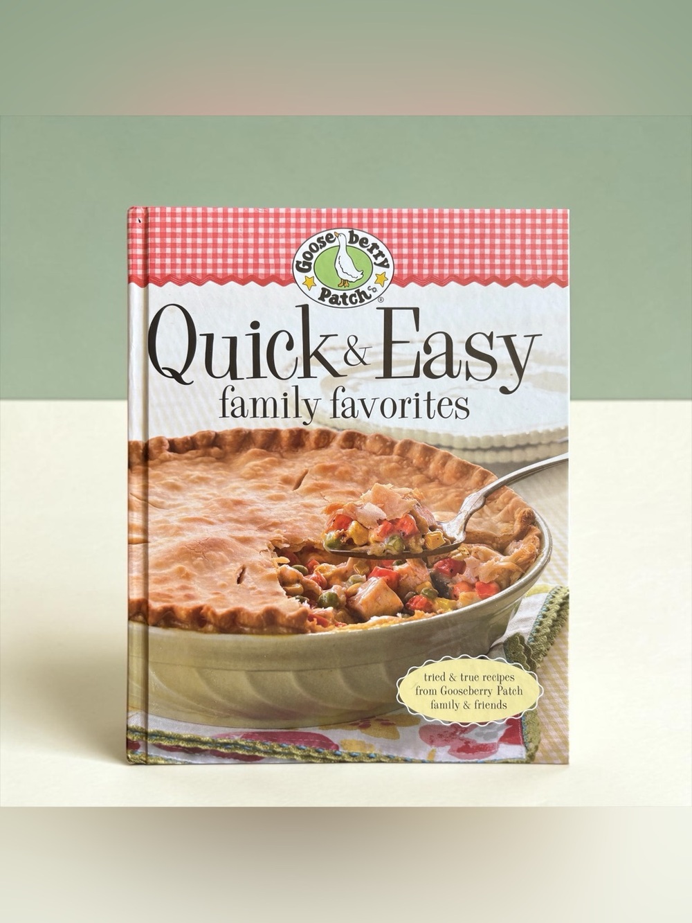 Gooseberry Patch Quick & Easy Family Favorites Cookbook Hardcover 2009